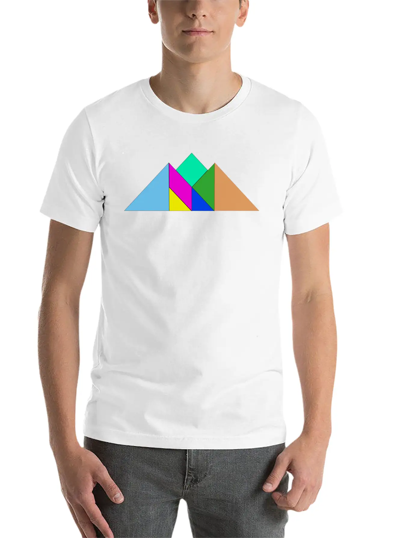 Origami Tiere Falten Basteln Papier Paper20 Unisex Casual T-Shirt – Clean Design For Daily Comfort