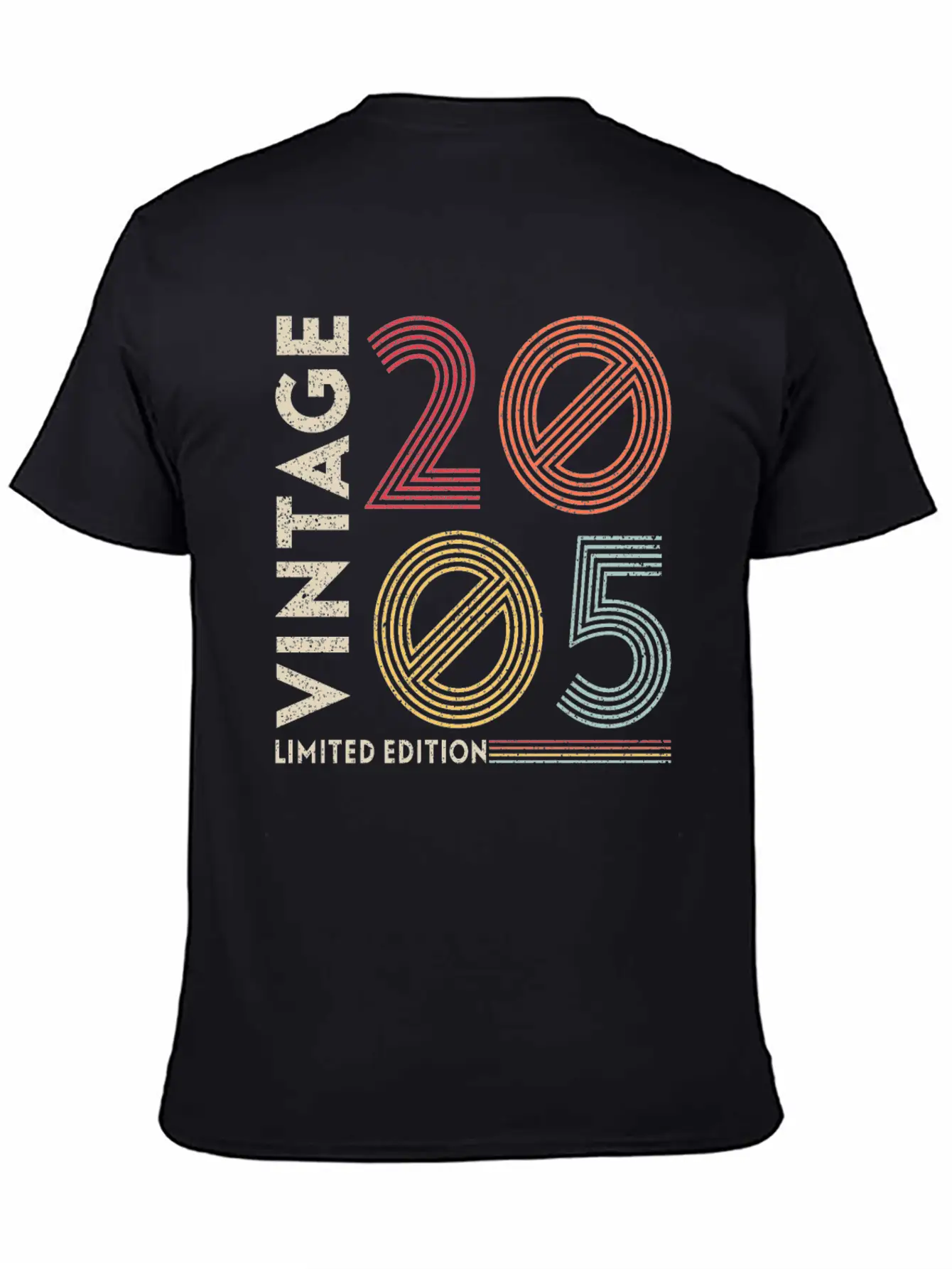 Original 2005 Vintage Vintage Anniversary Retro Unisex Short Sleeve Soft Cotton T-Shirt – Casual Everyday Wear