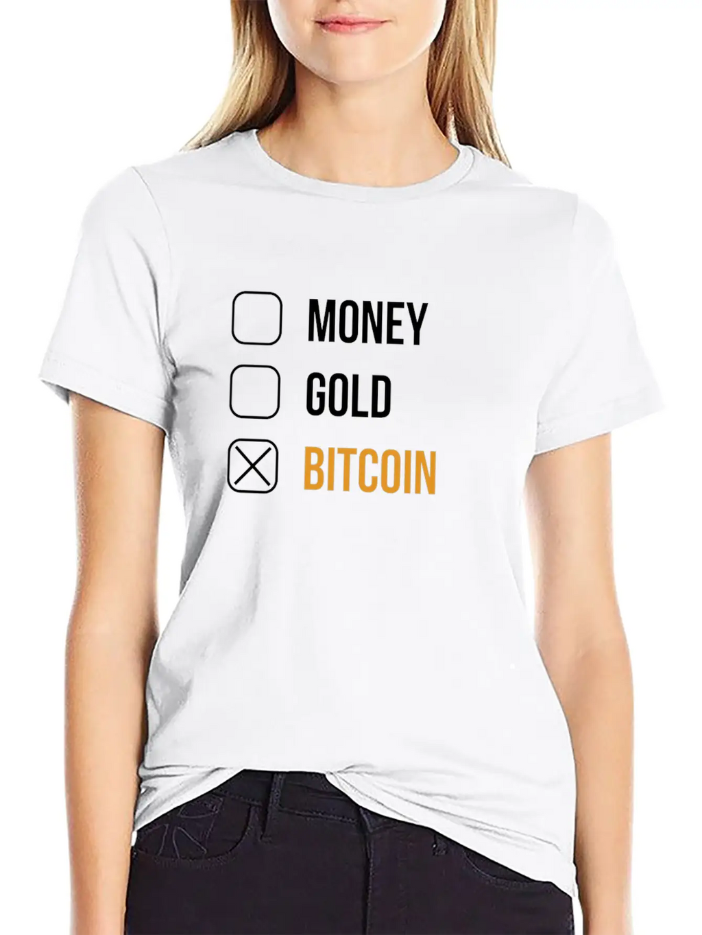 Original Bitcoin Crypto Currency Coin Cool Shirt Unisex Casual T-Shirt – Clean Design For Daily Comfort