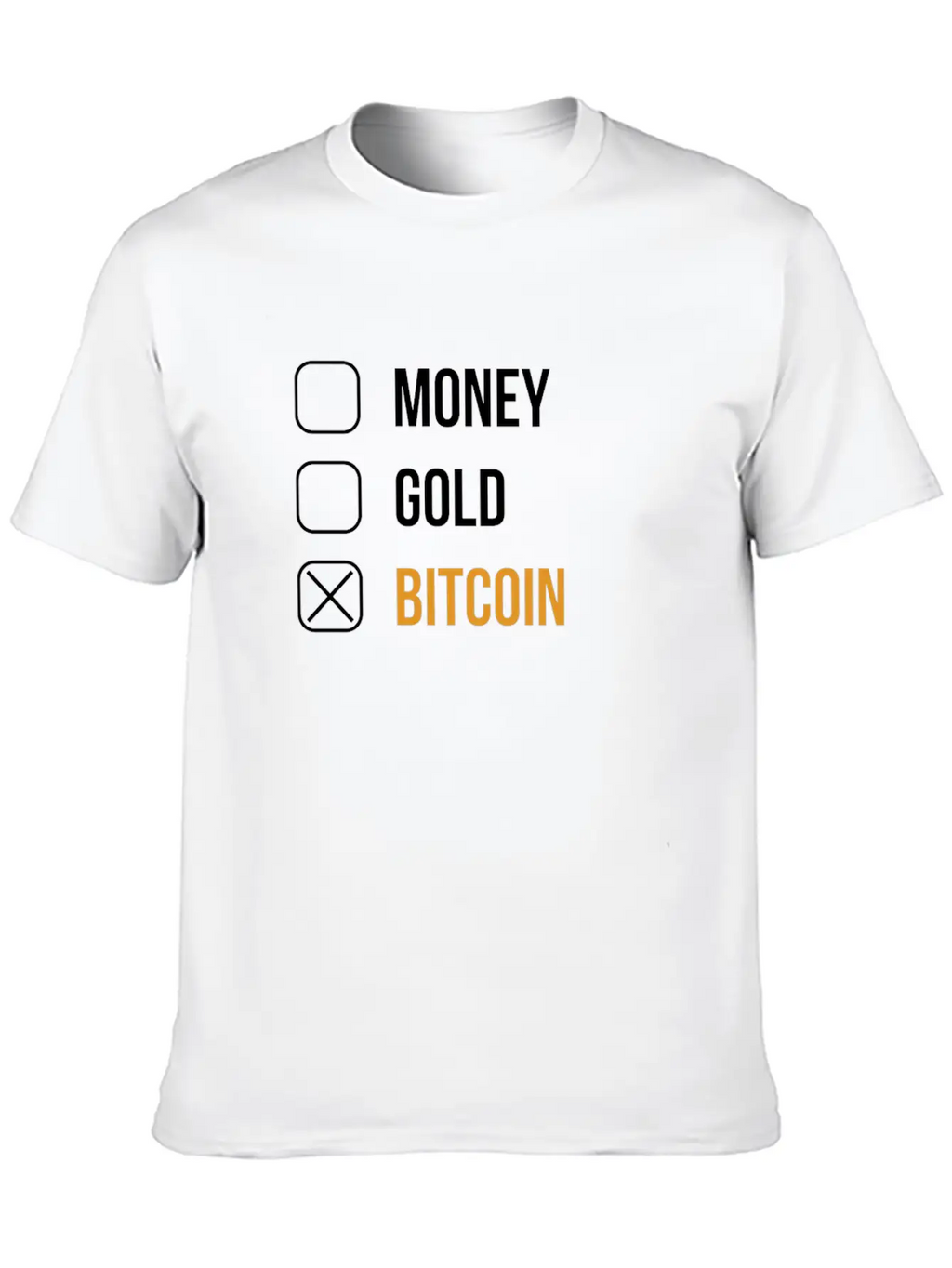 Original Bitcoin Crypto Currency Coin Cool Shirt Unisex Casual T-Shirt – Clean Design For Daily Comfort