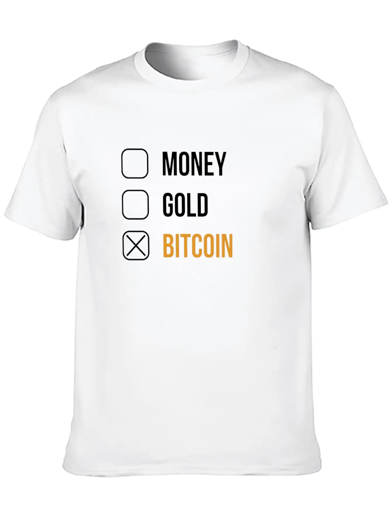 Original Bitcoin Crypto Currency Coin Cool Shirt Unisex Casual T-Shirt – Clean Design For Daily Comfort