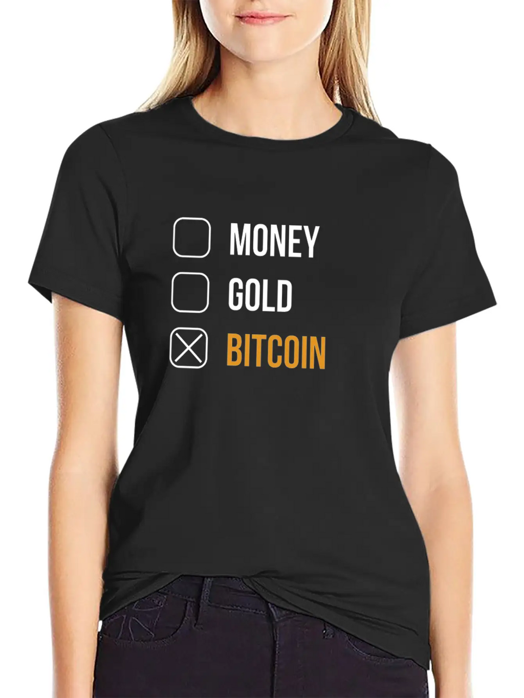 Original Bitcoin Crypto Currency Coin Cool Shirt Unisex Casual T-Shirt – Clean Design For Daily Comfort