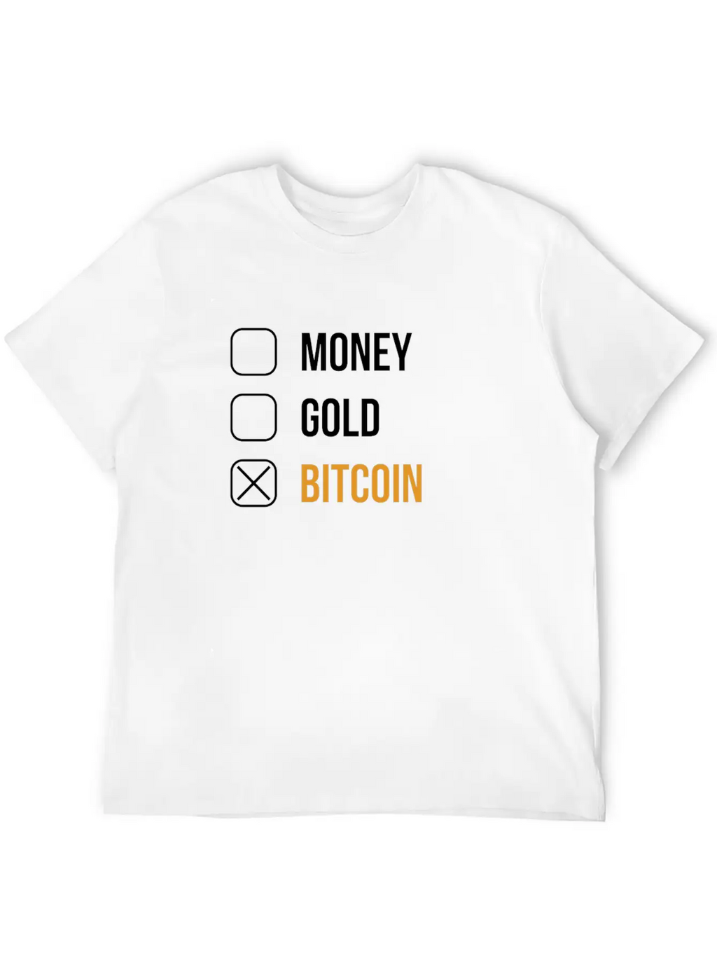 Original Bitcoin Crypto Currency Coin Cool Shirt Unisex Casual T-Shirt – Clean Design For Daily Comfort