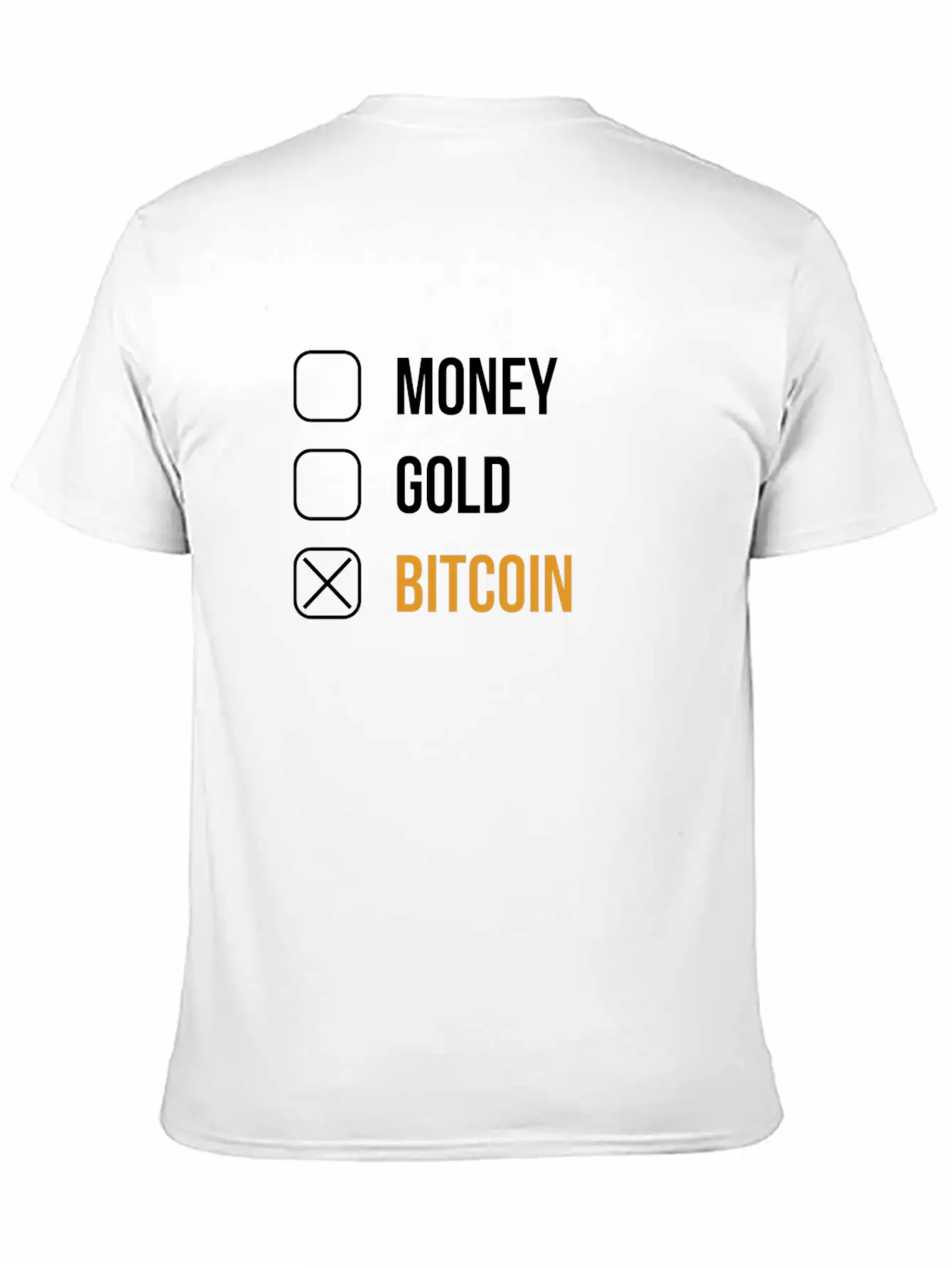 Original Bitcoin Crypto Currency Coin Cool Shirt Unisex Casual T-Shirt – Clean Design For Daily Comfort