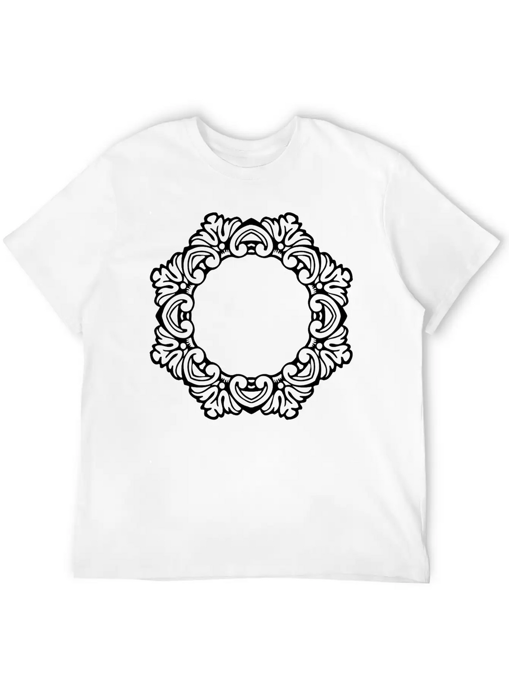 Ornate Frame 27 Unisex Casual T-Shirt – Clean Design For Daily Comfort
