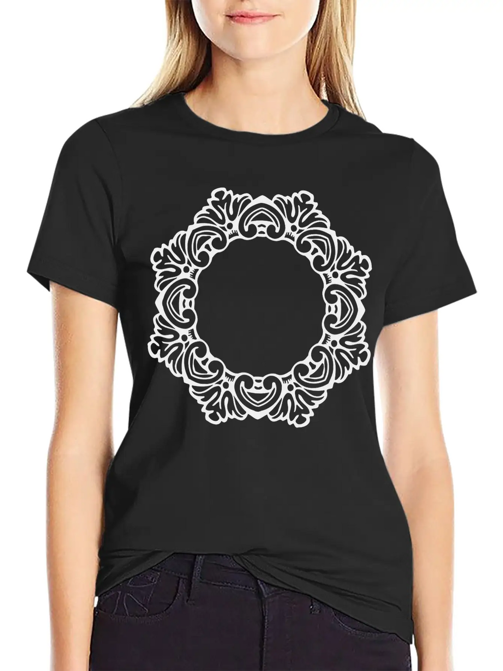 Ornate Frame 27 Unisex Casual T-Shirt – Clean Design For Daily Comfort