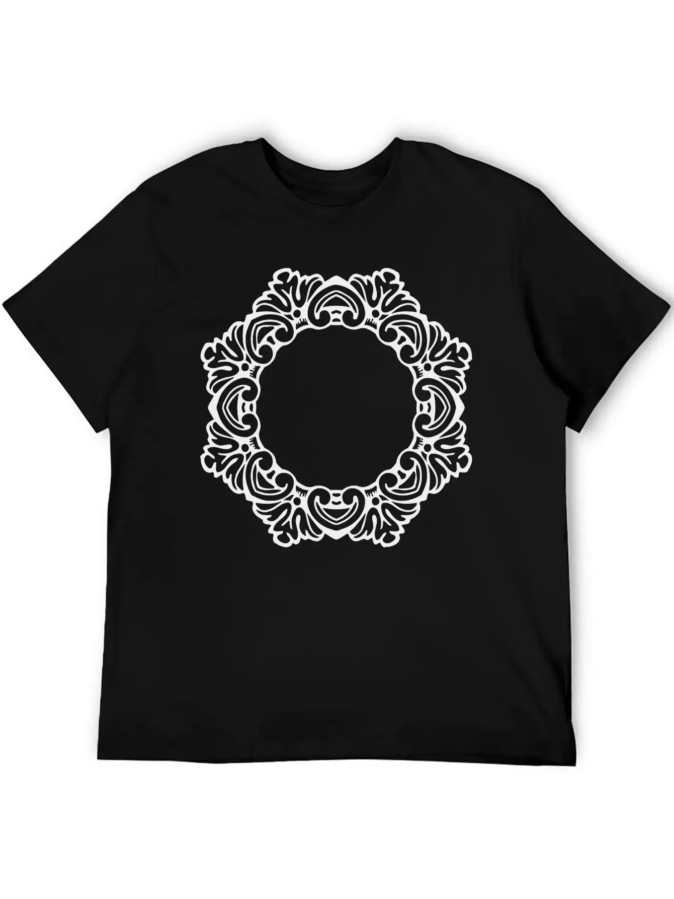 Ornate Frame 27 Unisex Casual T-Shirt – Clean Design For Daily Comfort