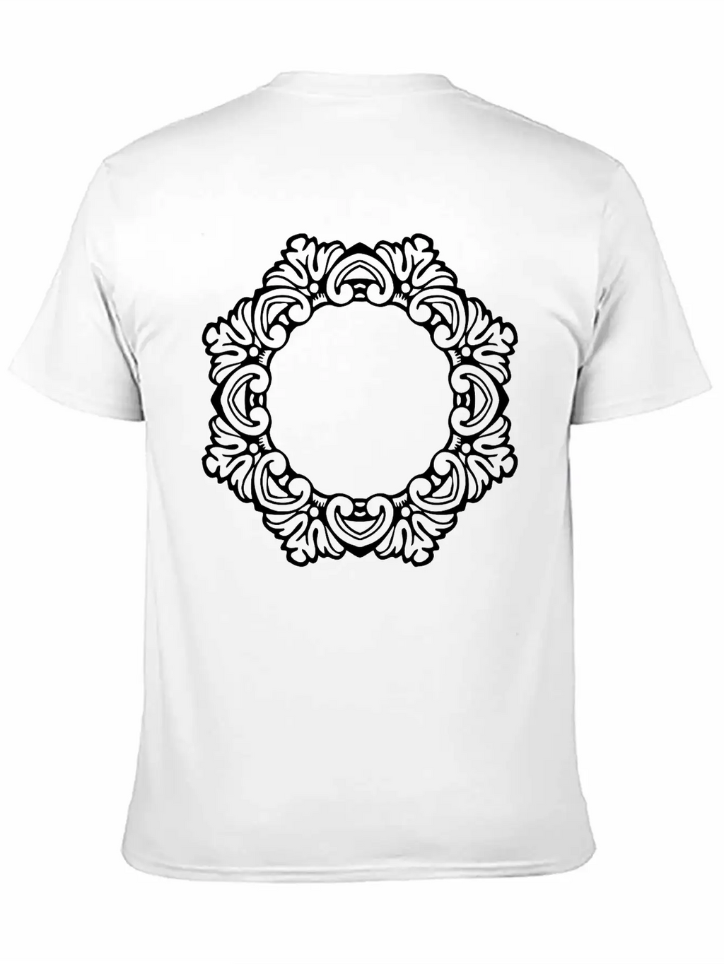Ornate Frame 27 Unisex Casual T-Shirt – Clean Design For Daily Comfort
