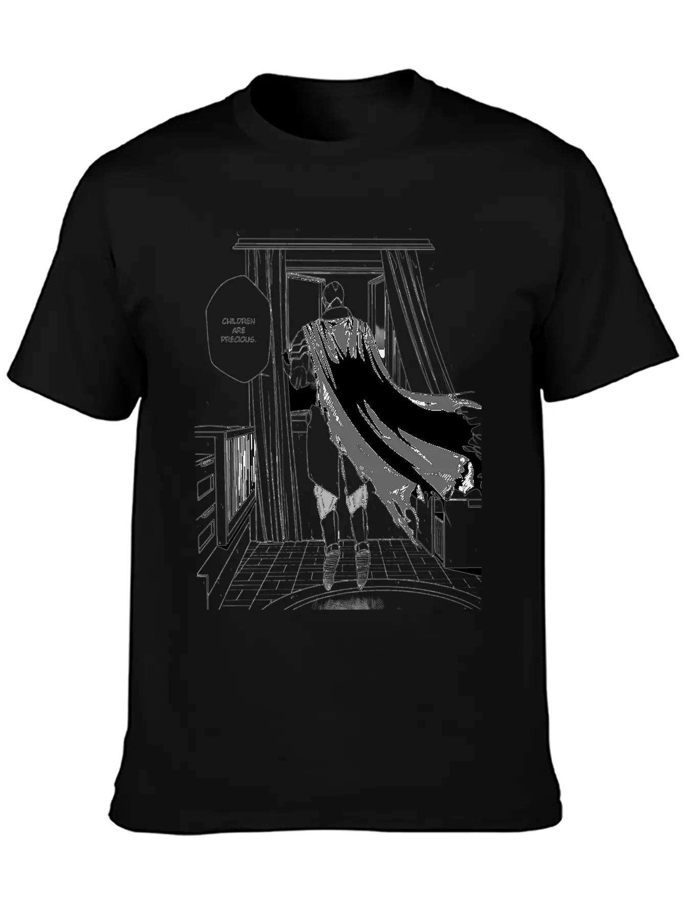 Orra "Children Are Precious" Classic Fit Graphic Tee For Daily Comfort – Unisex Cotton Shirt