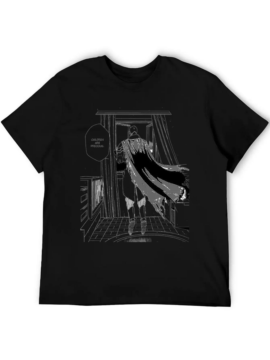 Orra "Children Are Precious" Classic Fit Graphic Tee For Daily Comfort – Unisex Cotton Shirt