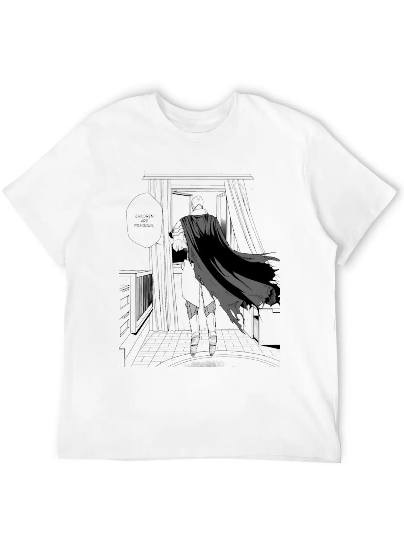Orra "Children Are Precious" Classic Fit Graphic Tee For Daily Comfort – Unisex Cotton Shirt