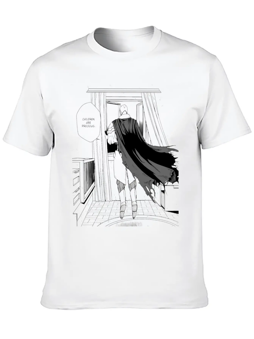 Orra "Children Are Precious" Classic Fit Graphic Tee For Daily Comfort – Unisex Cotton Shirt