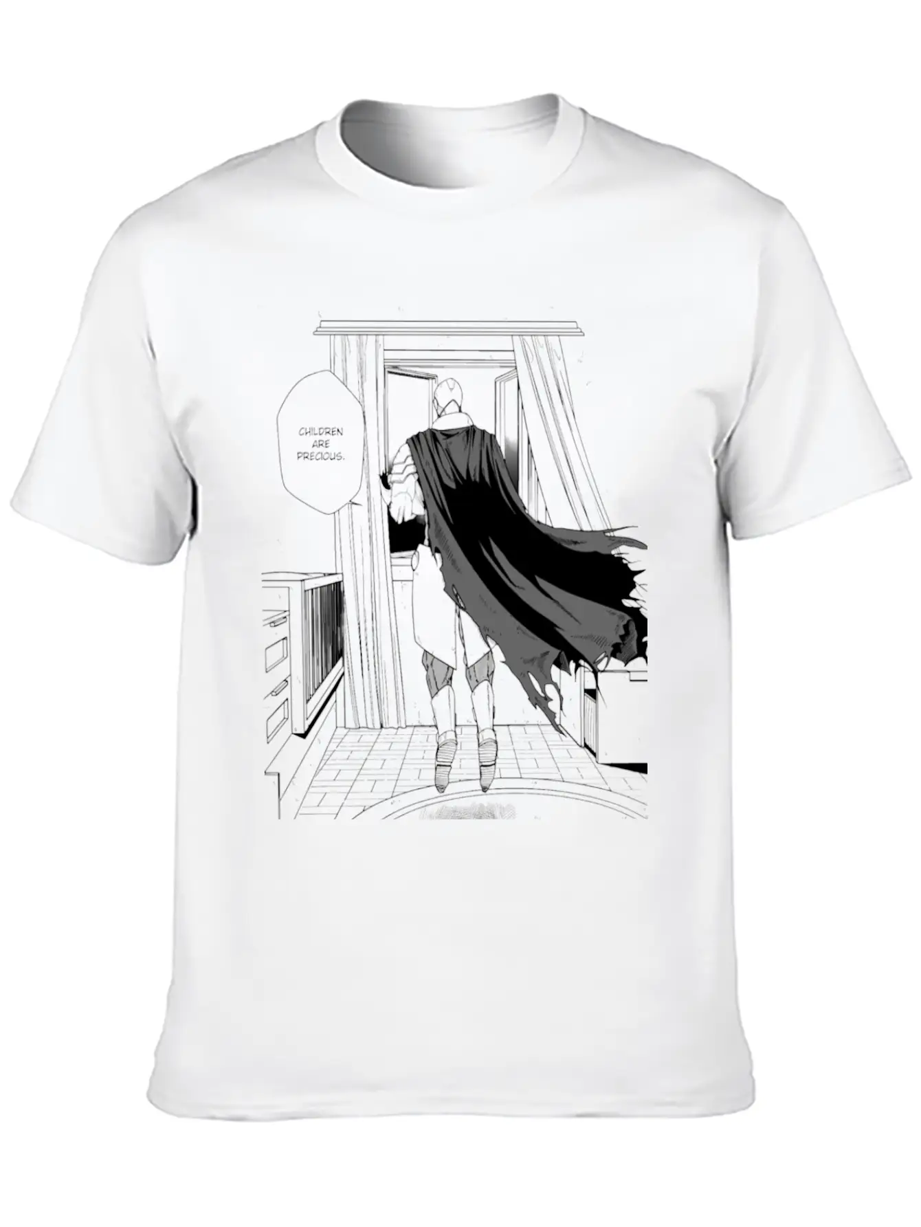 Orra "Children Are Precious" Classic Fit Graphic Tee For Daily Comfort – Unisex Cotton Shirt