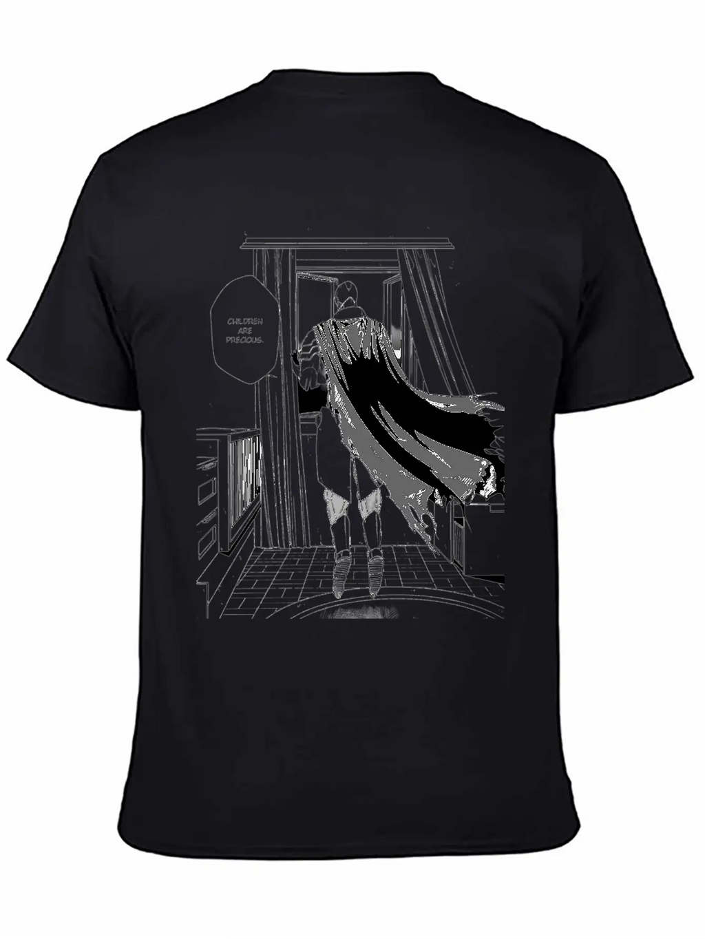 Orra "Children Are Precious" Classic Fit Graphic Tee For Daily Comfort – Unisex Cotton Shirt