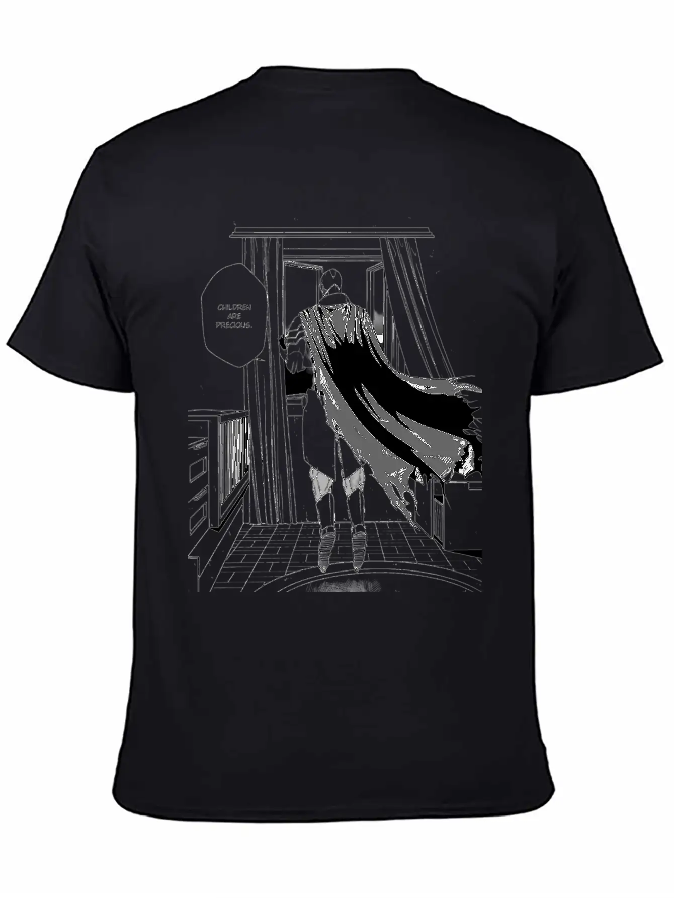 Orra "Children Are Precious" Classic Fit Graphic Tee For Daily Comfort – Unisex Cotton Shirt