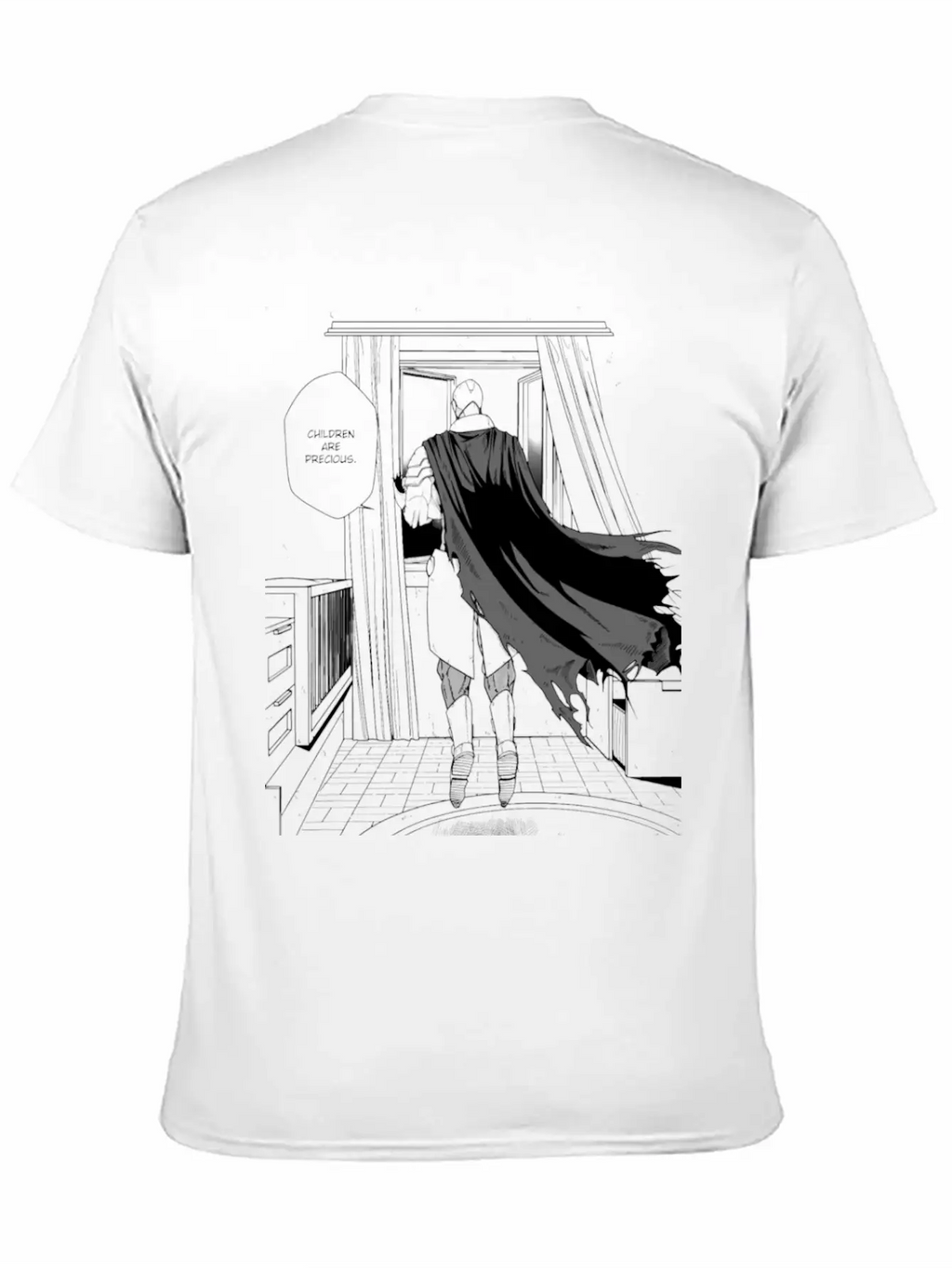 Orra "Children Are Precious" Classic Fit Graphic Tee For Daily Comfort – Unisex Cotton Shirt