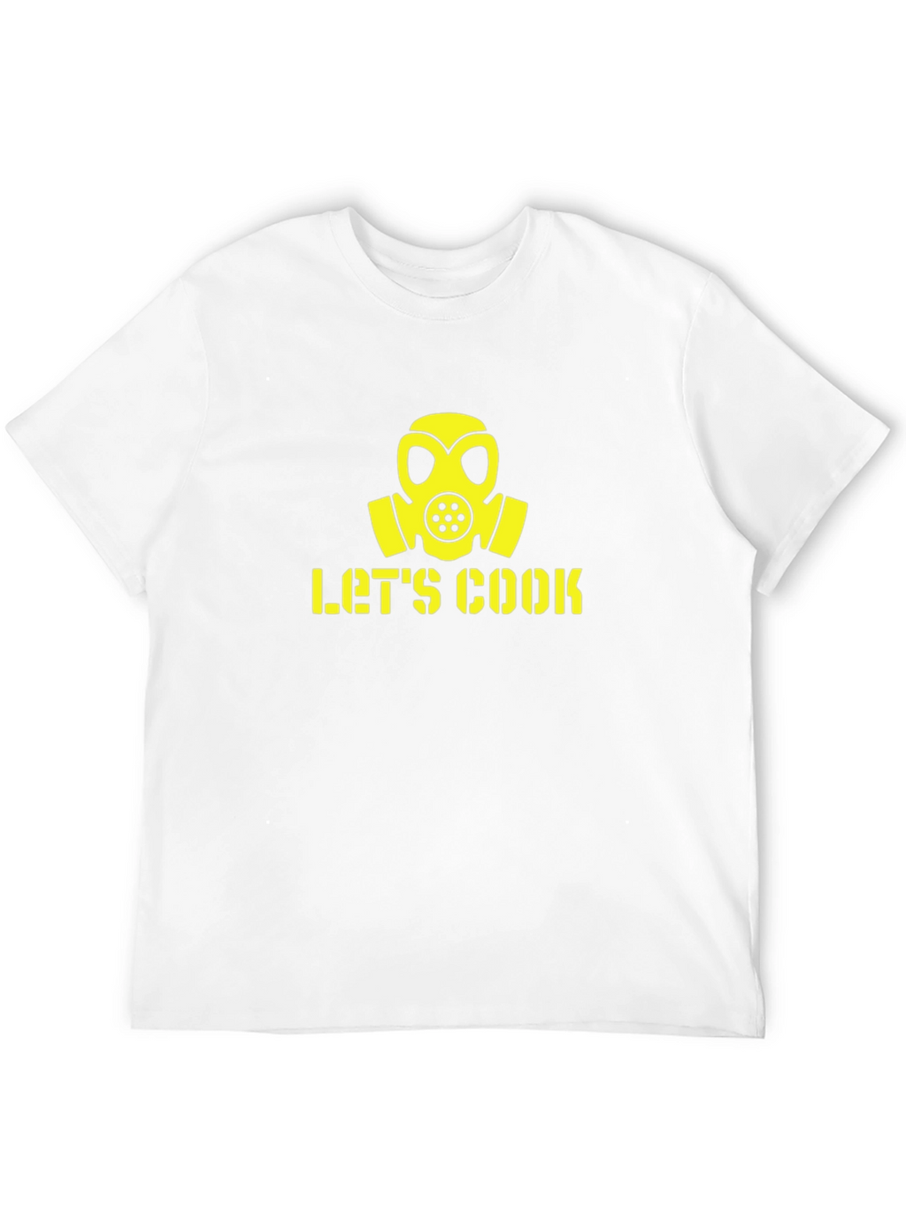 Lets Cook Gas Mask Graphic T-Shirt
