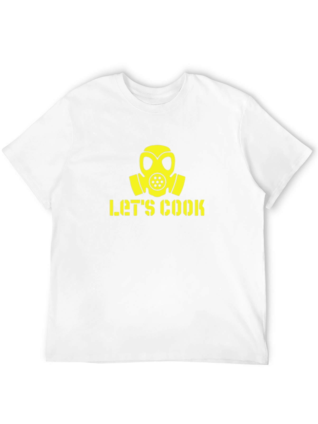 Lets Cook Gas Mask Graphic T-Shirt