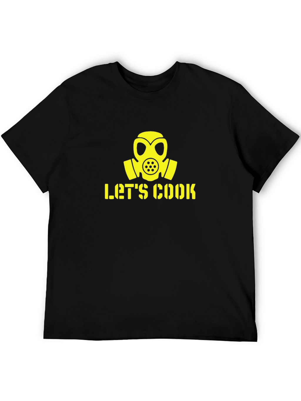 Lets Cook Gas Mask Graphic T-Shirt