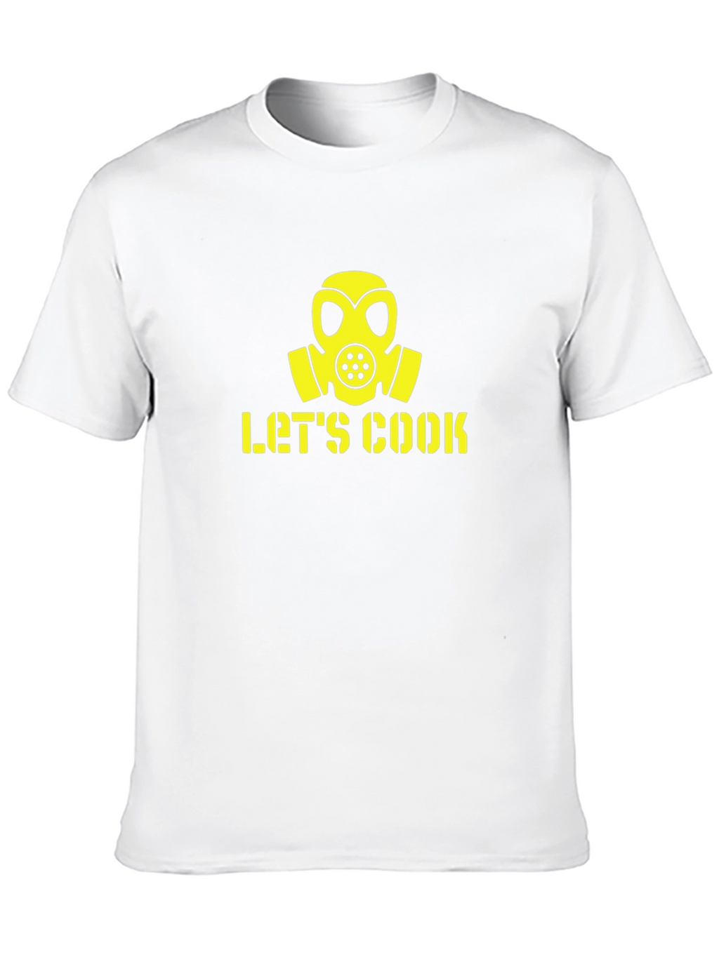 Lets Cook Gas Mask Graphic T-Shirt
