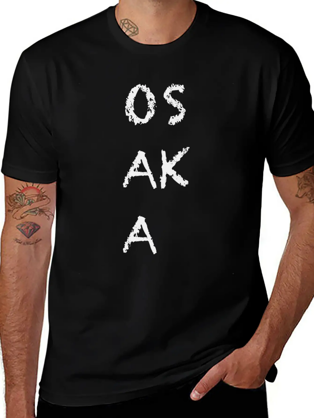 OSAKA Character Square Essential Cotton Tee For Daily Outfits – Unisex Style