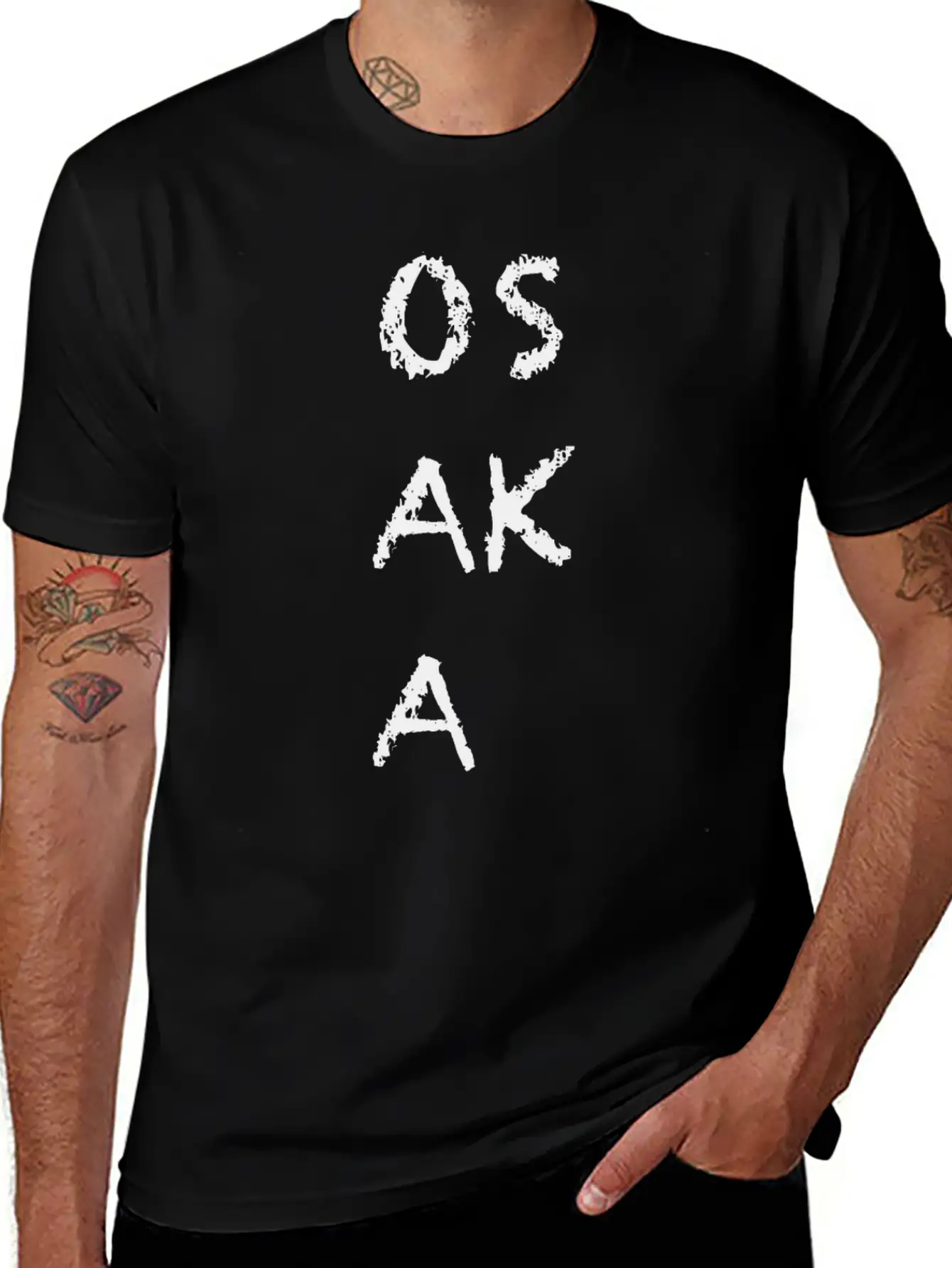 OSAKA Character Square Essential Cotton Tee For Daily Outfits – Unisex Style