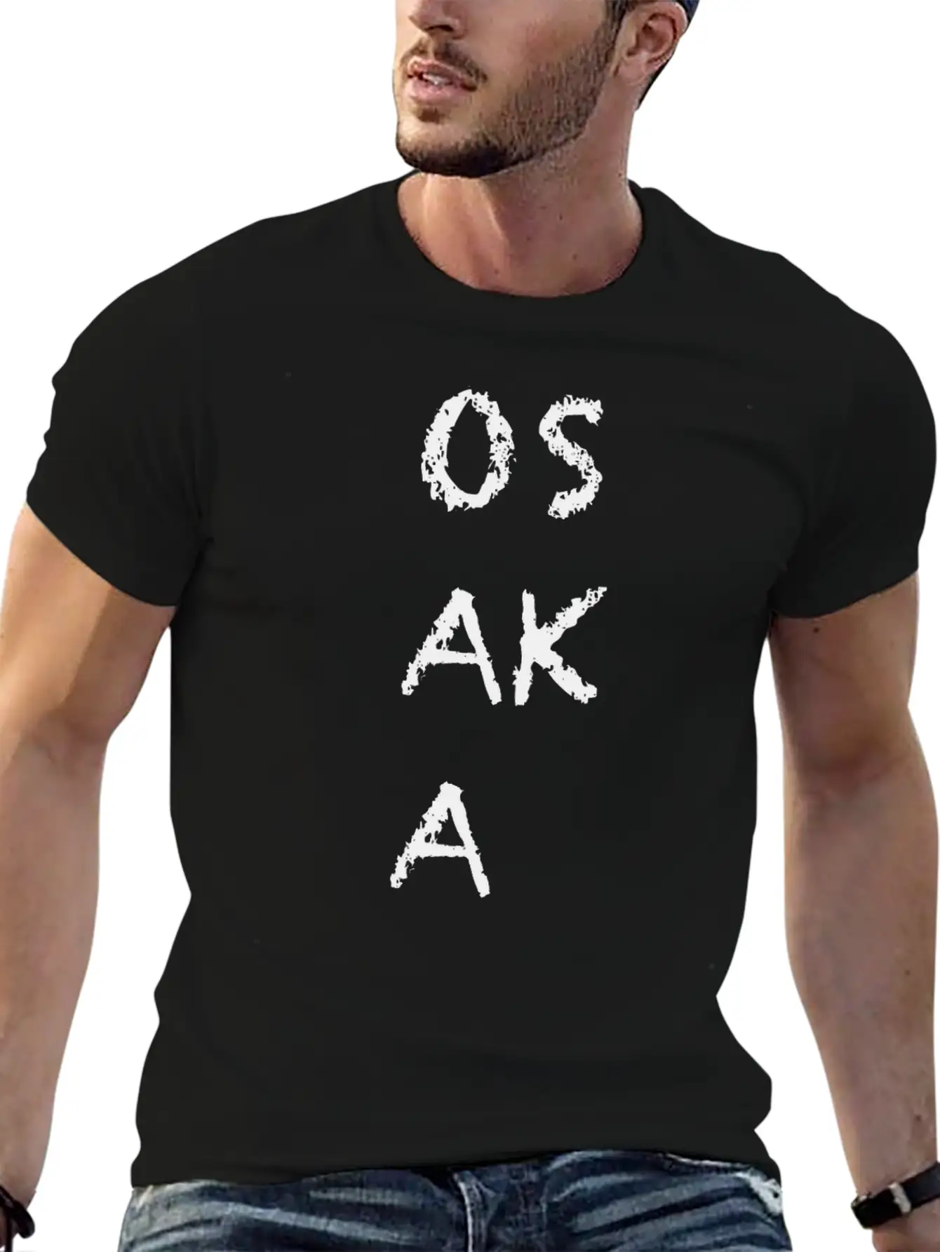 OSAKA Character Square Essential Cotton Tee For Daily Outfits – Unisex Style