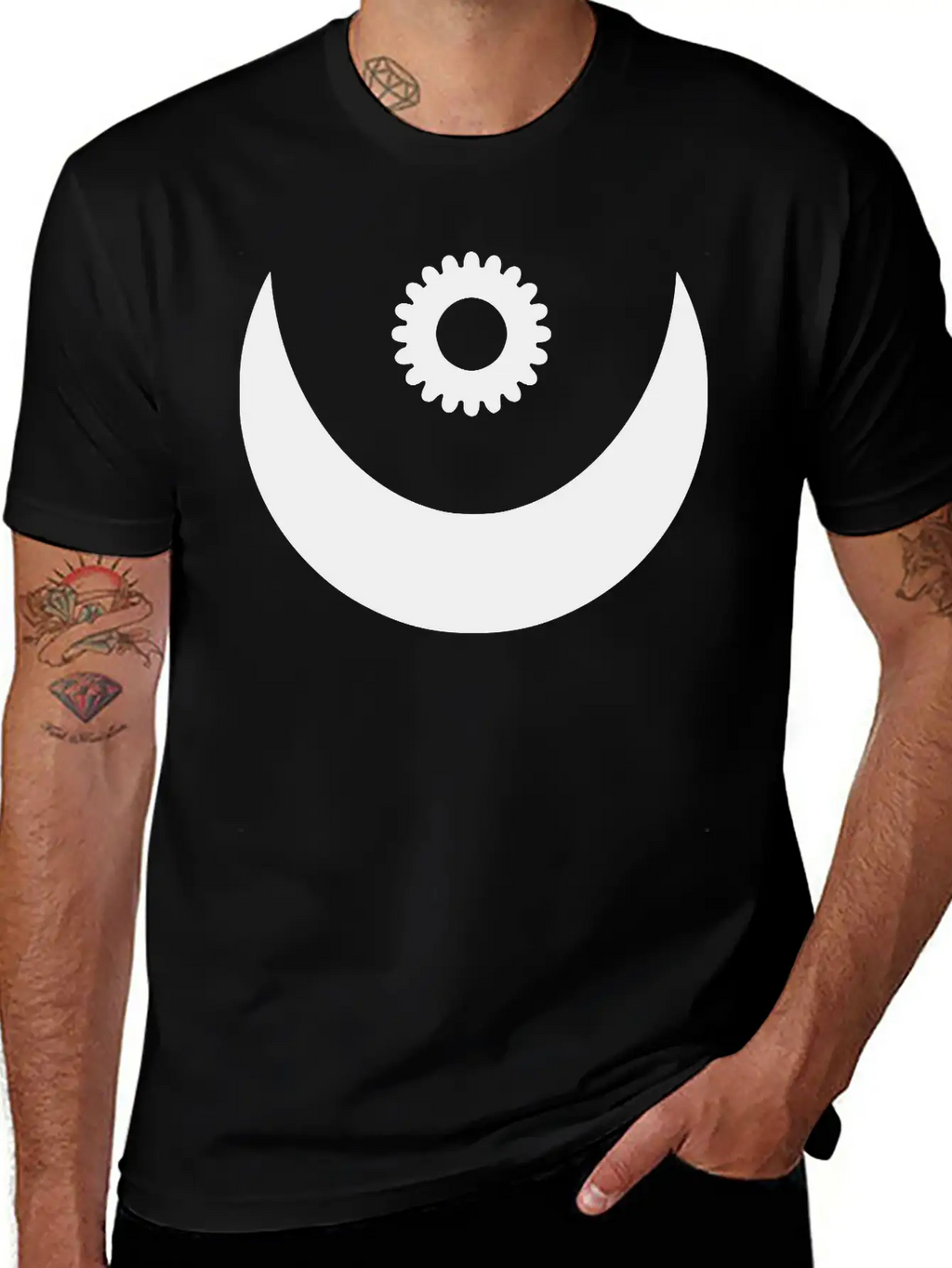 Osram Ne Nsoroma The Moon And The Star Breathable Graphic T-Shirt – Perfect For Casual Days