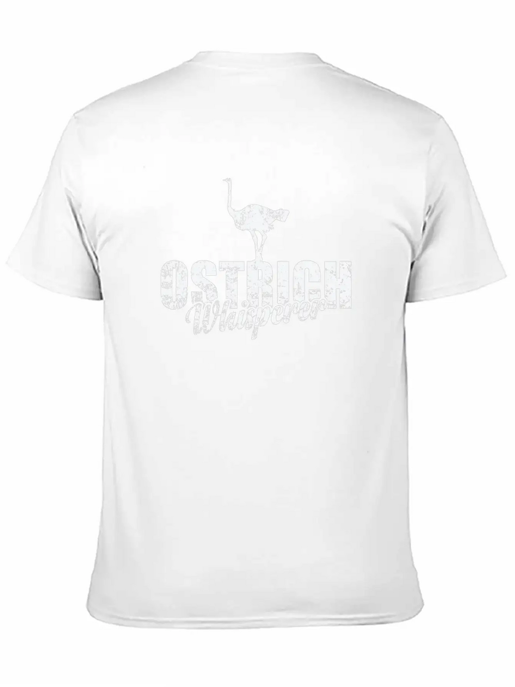 Ostrich Whisperer Ratite Ostrich Environment Unisex Casual T-Shirt – Clean Design For Daily Comfort
