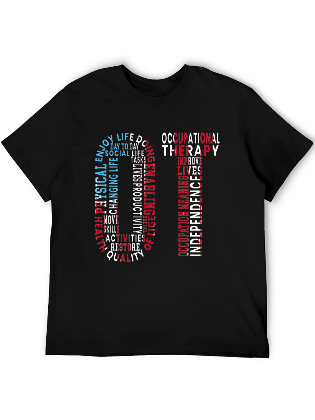 OT Occupational Therapy Medical Healthcare Unisex Casual T-Shirt – Clean Design For Daily Comfort