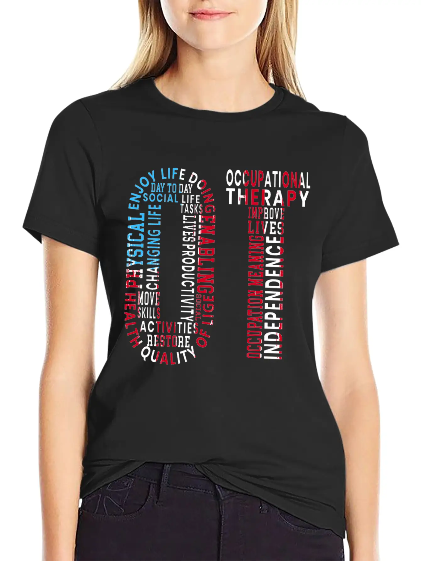 OT Occupational Therapy Medical Healthcare Unisex Casual T-Shirt – Clean Design For Daily Comfort