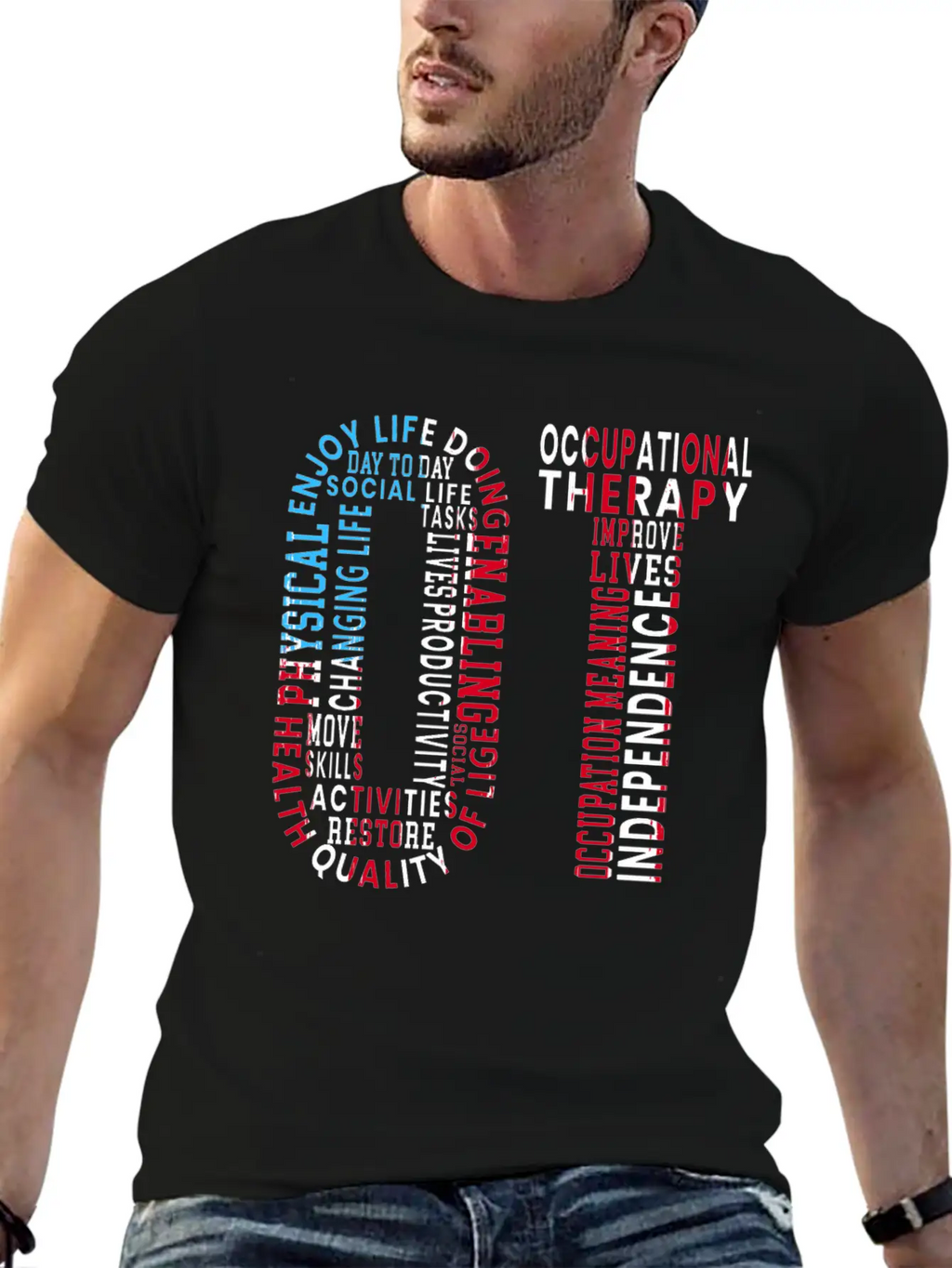 OT Occupational Therapy Medical Healthcare Unisex Casual T-Shirt – Clean Design For Daily Comfort