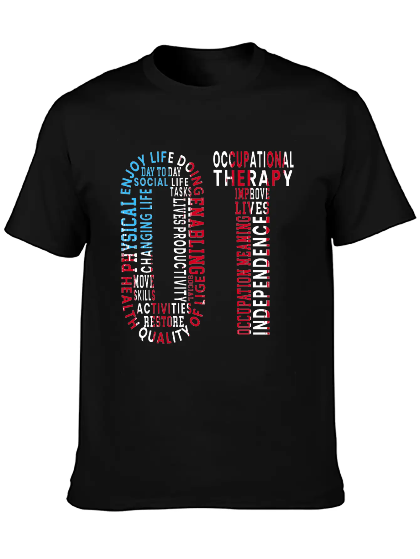 OT Occupational Therapy Medical Healthcare Unisex Casual T-Shirt – Clean Design For Daily Comfort