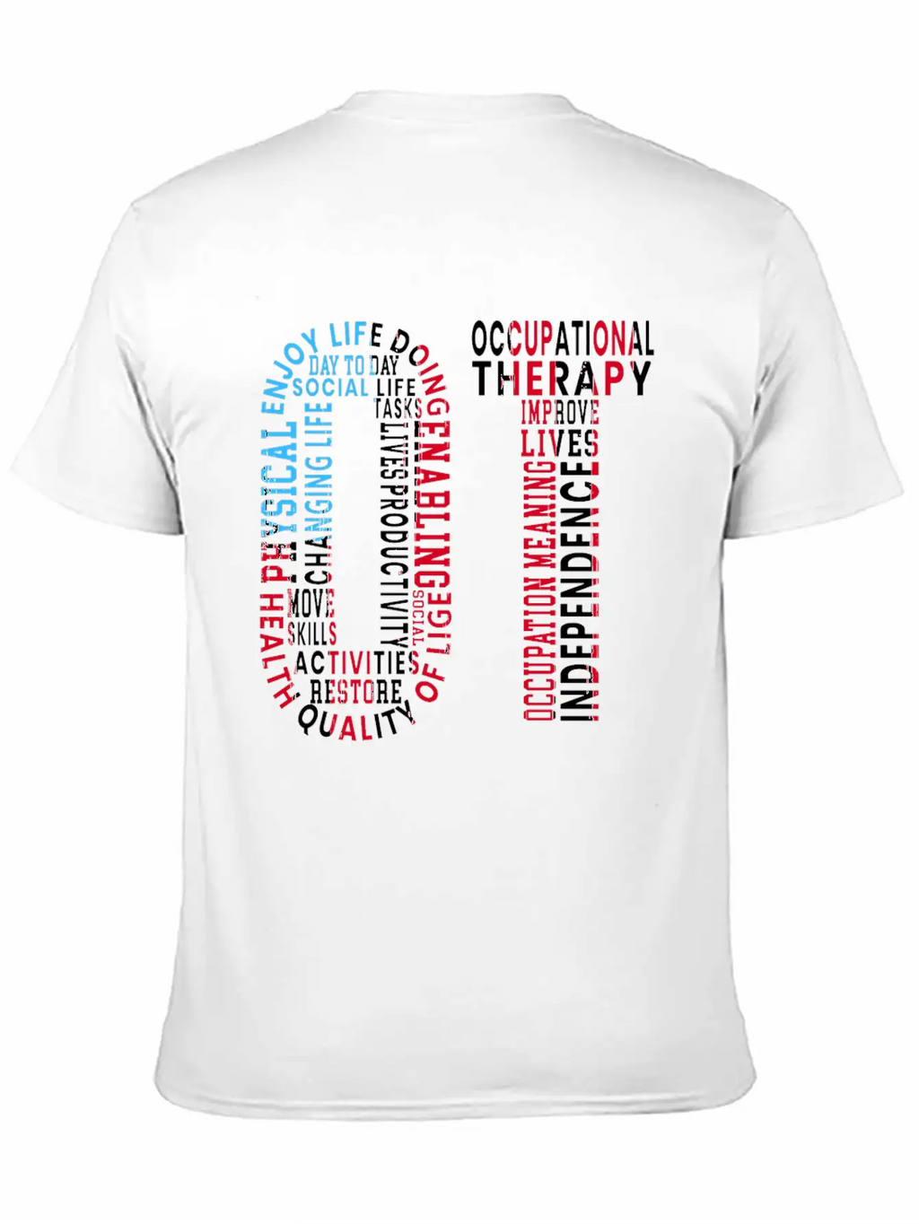 OT Occupational Therapy Medical Healthcare Unisex Casual T-Shirt – Clean Design For Daily Comfort