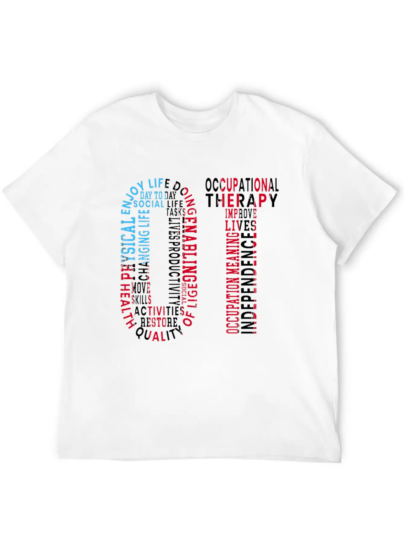 OT Occupational Therapy Medical Healthcare Unisex Casual T-Shirt – Clean Design For Daily Comfort