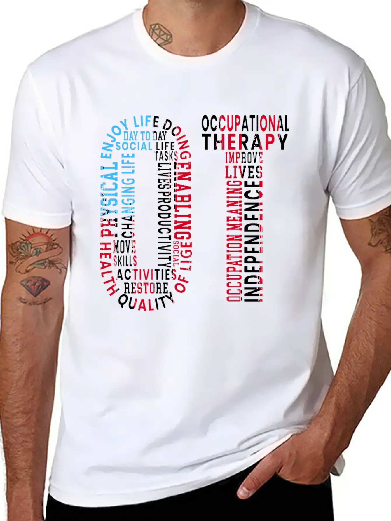 OT Occupational Therapy Medical Healthcare Unisex Casual T-Shirt – Clean Design For Daily Comfort