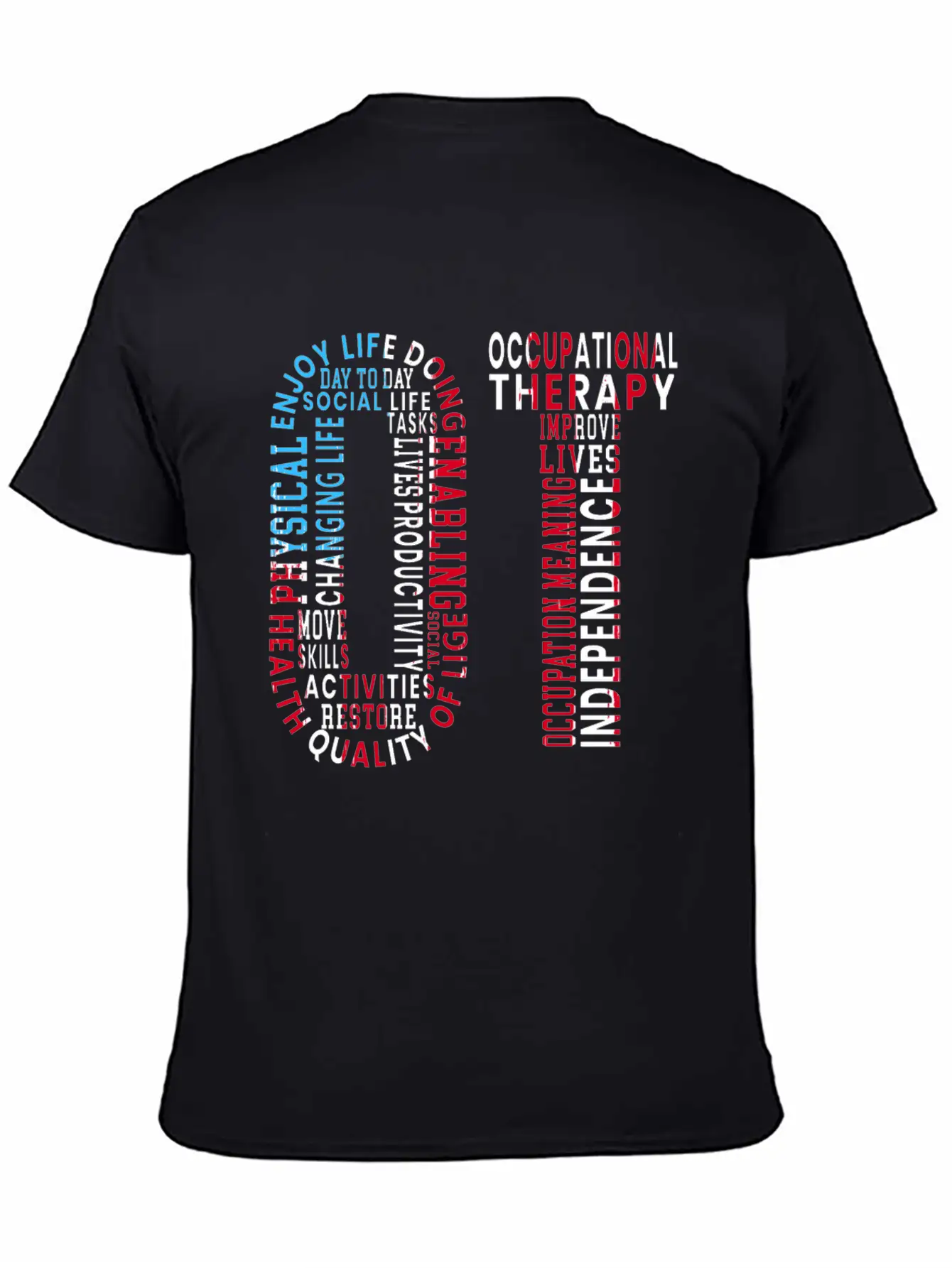OT Occupational Therapy Medical Healthcare Unisex Casual T-Shirt – Clean Design For Daily Comfort