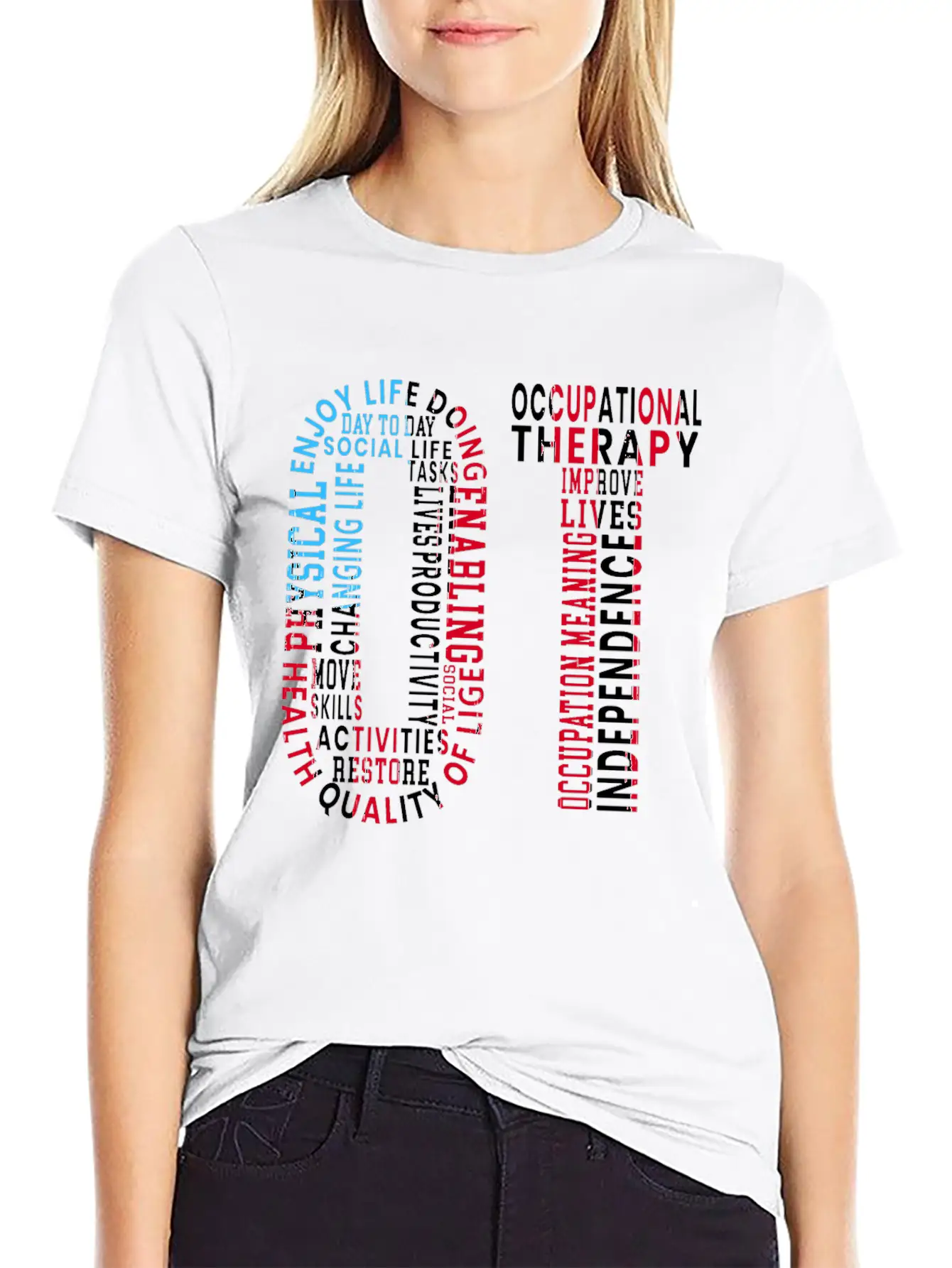 OT Occupational Therapy Medical Healthcare Unisex Casual T-Shirt – Clean Design For Daily Comfort