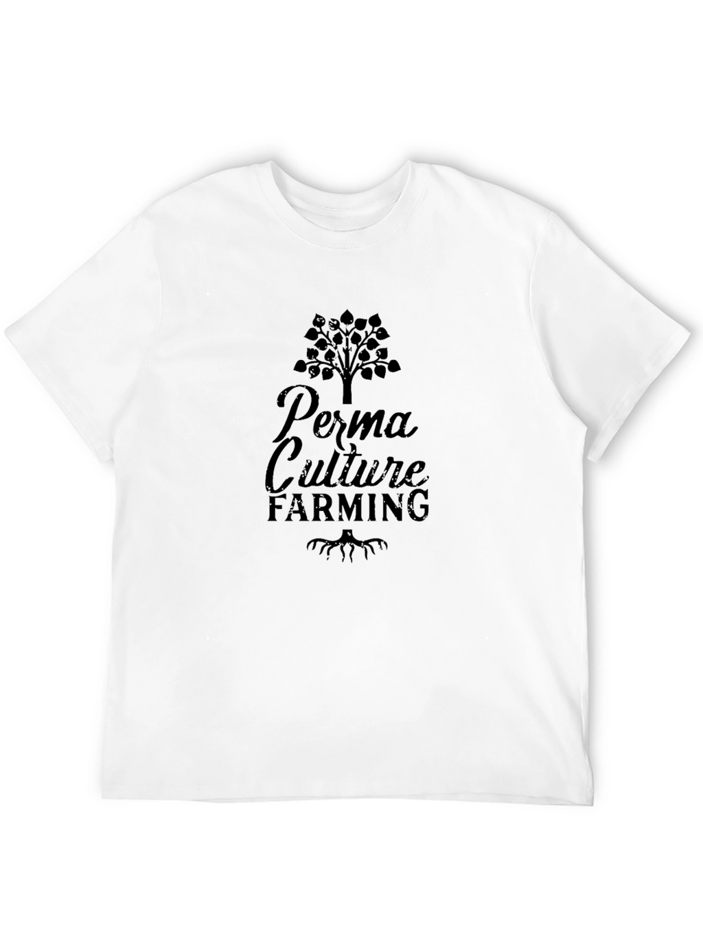 Permaculture Farming Graphic Tee - Black