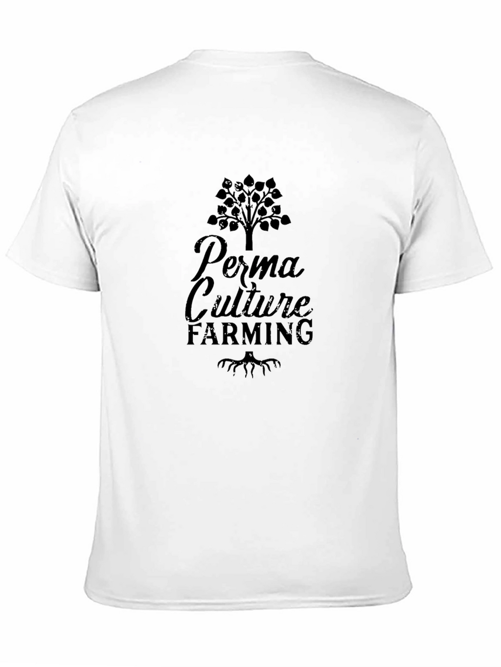 Permaculture Farming Graphic Tee - Black