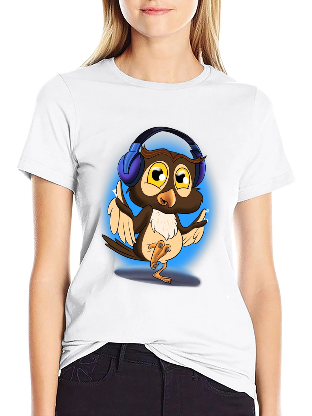 Cool Owl DJ T-Shirt