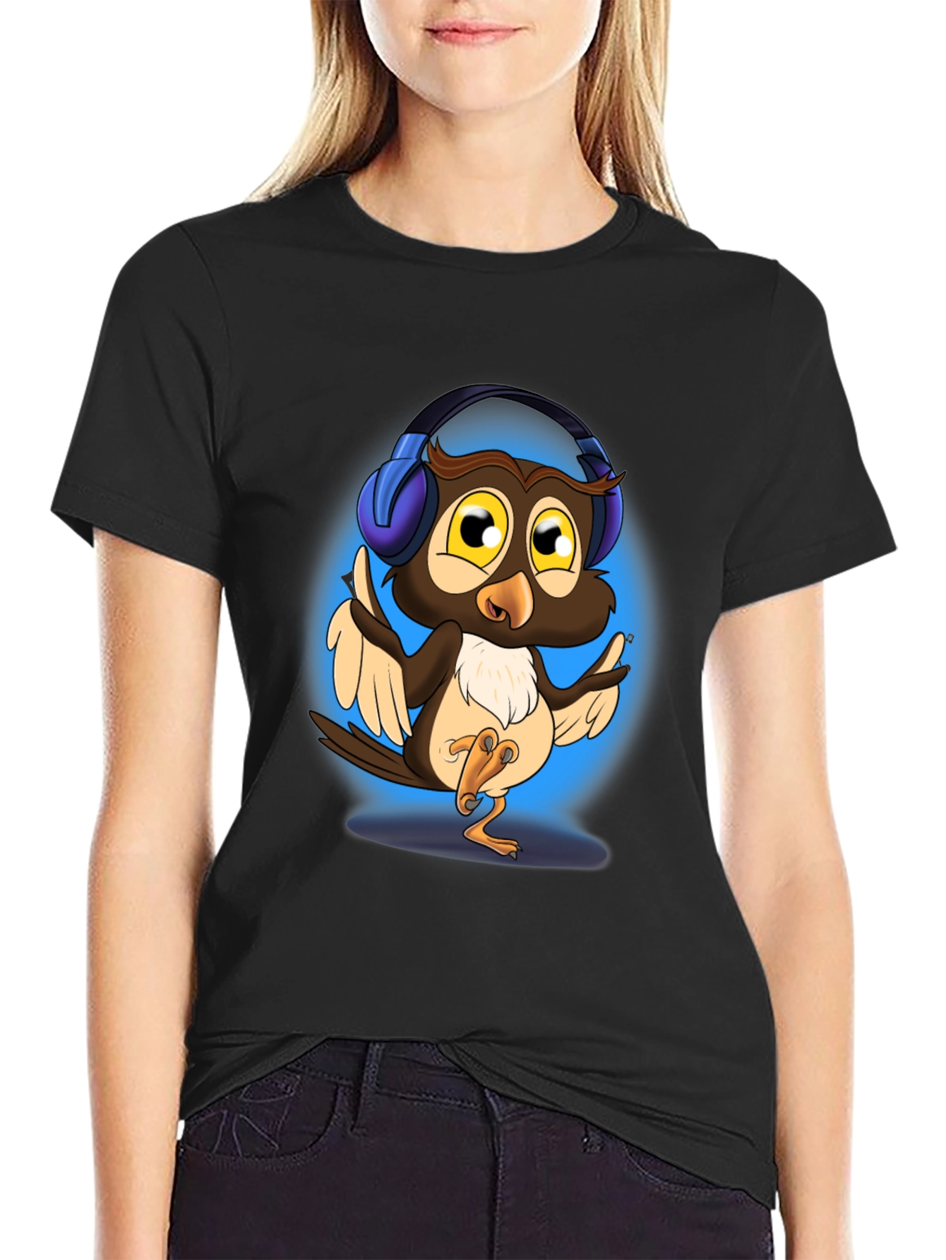 Cool Owl DJ T-Shirt