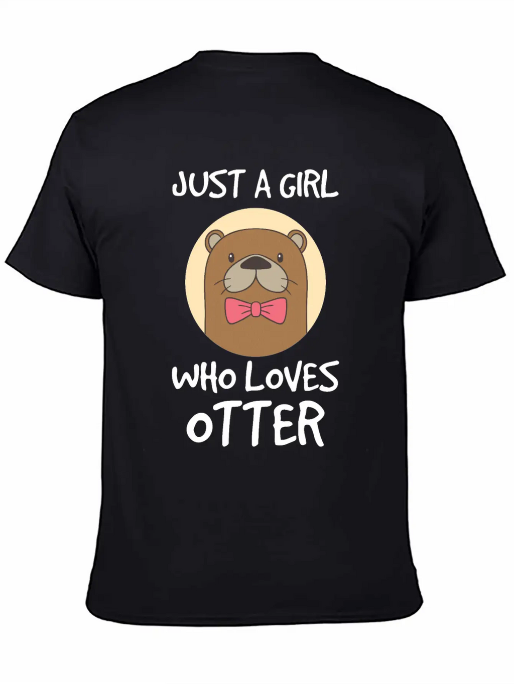 Otter Zoo Friendly Water Construction Family Trick Stylish Everyday T-Shirt – Unisex Basic Cotton Tee