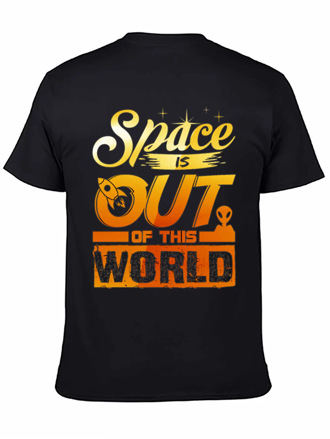 Out Of This World - Astronauts -Total Basics Unisex Casual T-Shirt – Clean Design For Daily Comfort