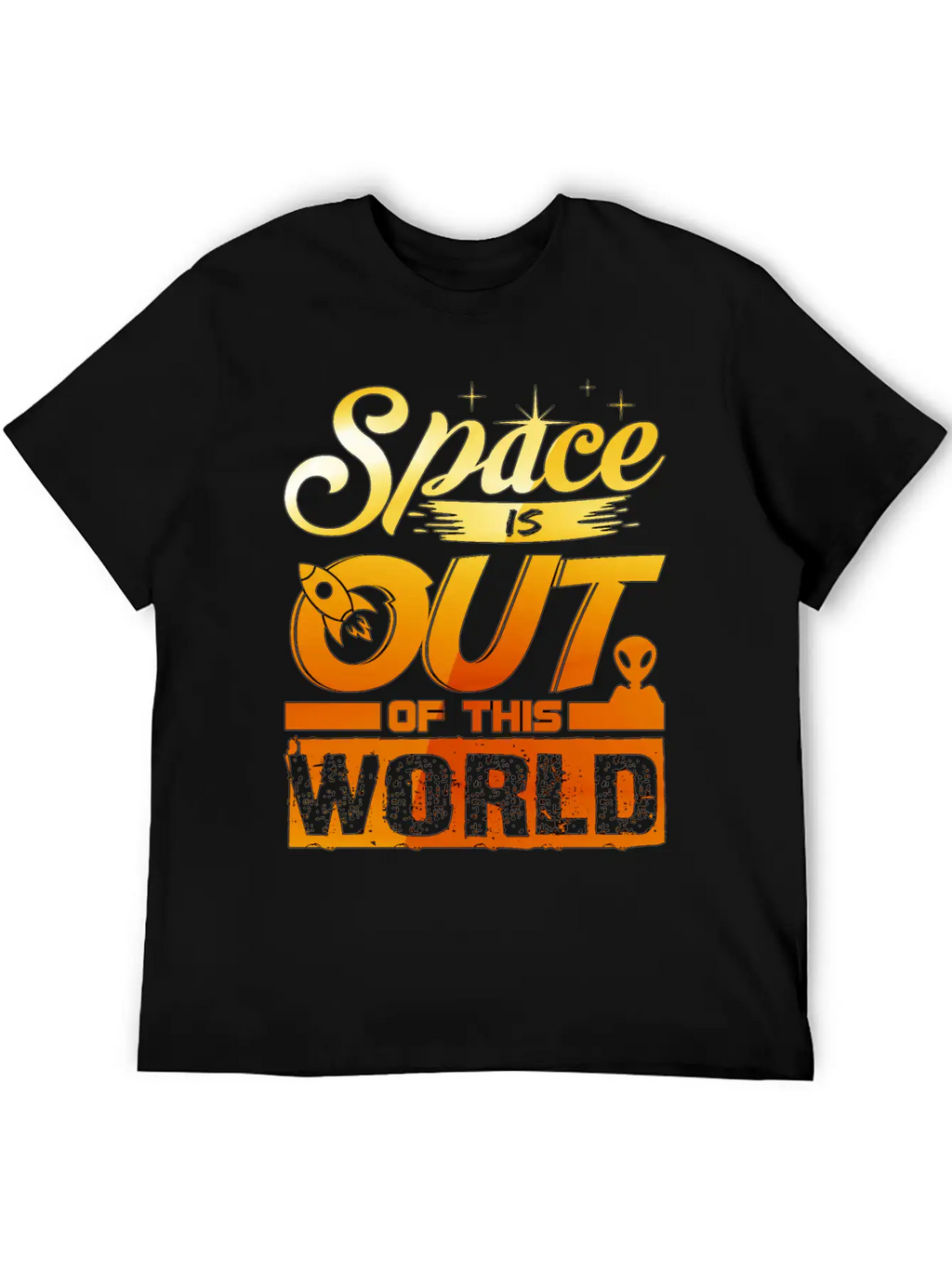 Out Of This World - Astronauts -Total Basics Unisex Casual T-Shirt – Clean Design For Daily Comfort