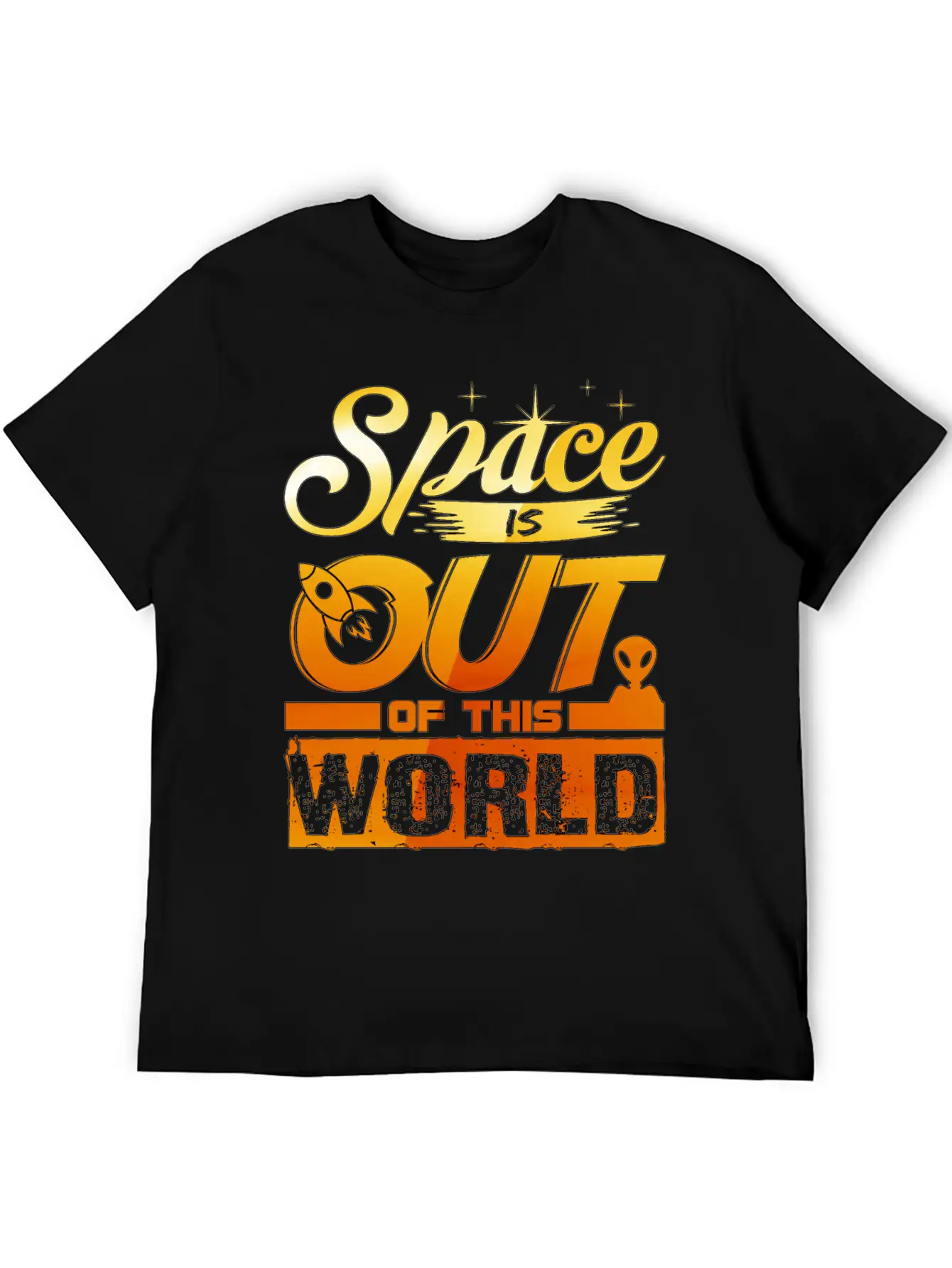 Out Of This World - Astronauts -Total Basics Unisex Casual T-Shirt – Clean Design For Daily Comfort