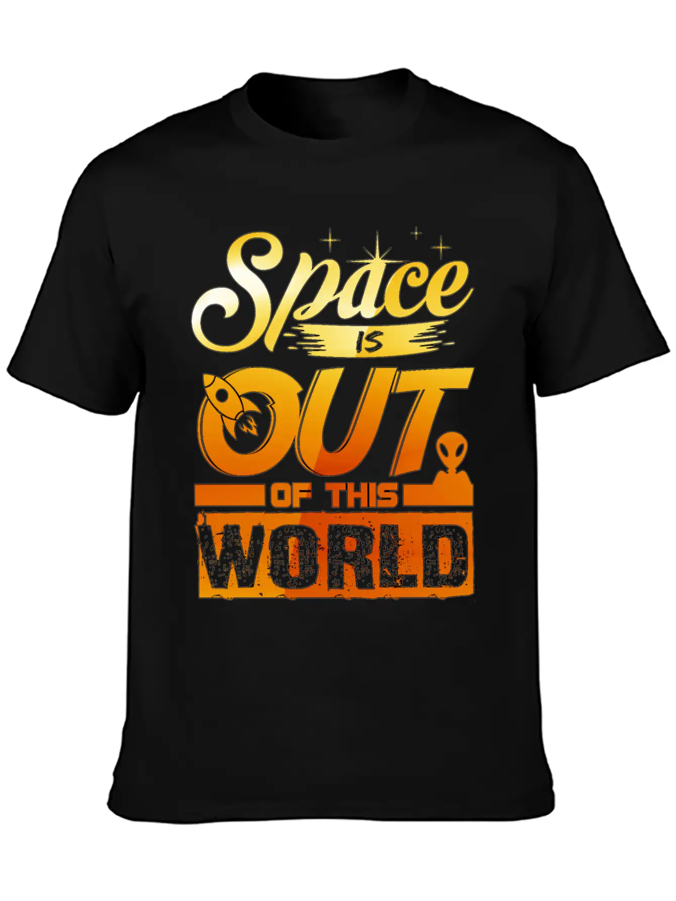 Out Of This World - Astronauts -Total Basics Unisex Casual T-Shirt – Clean Design For Daily Comfort