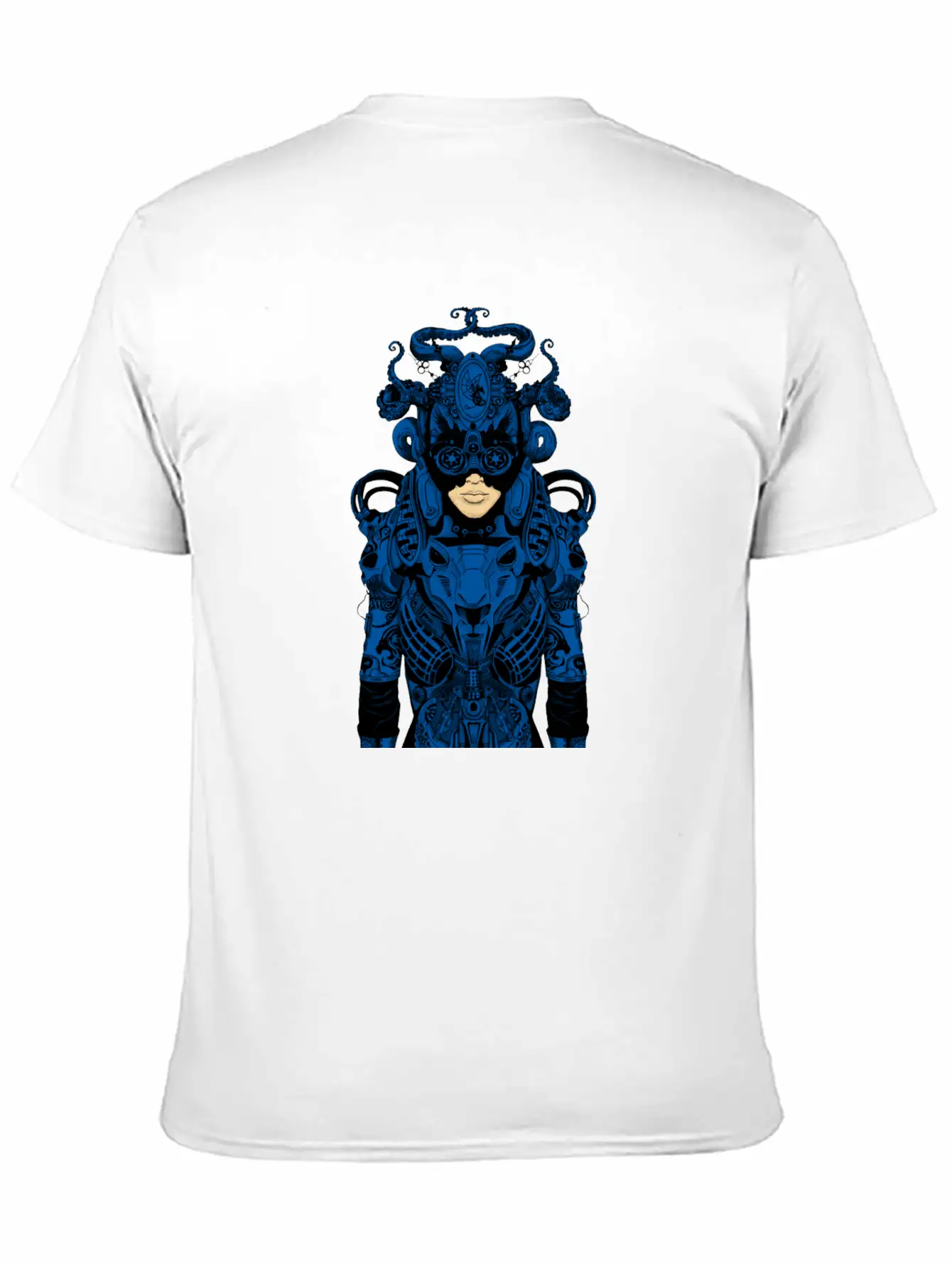 Outfit Of The Day Blue Casual Graphic T-Shirt – Simple And Comfortable Daily Wear