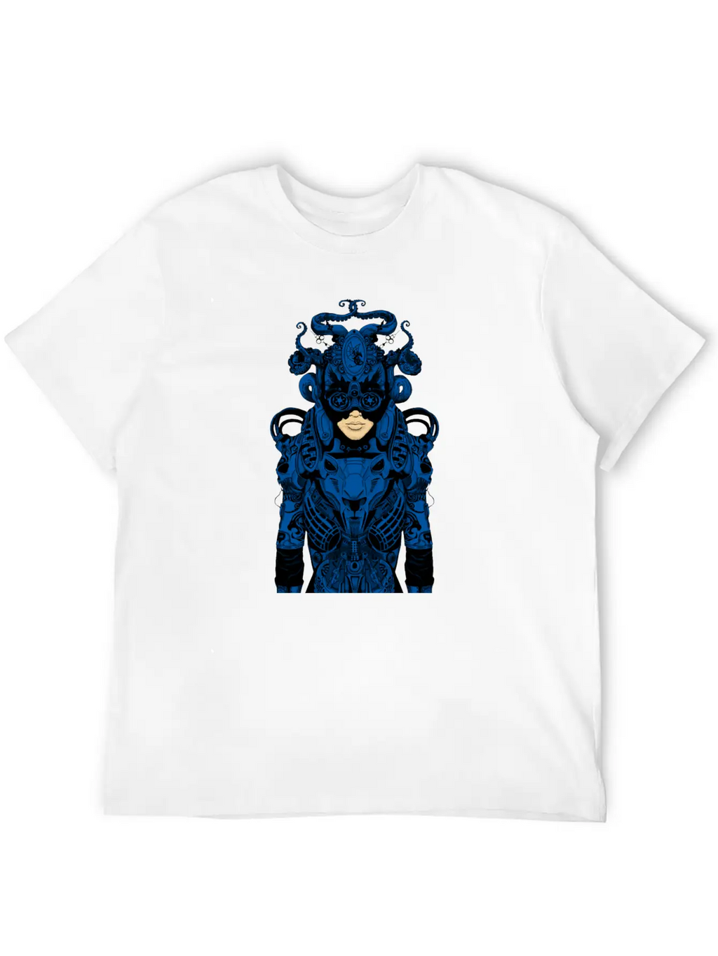 Outfit Of The Day Blue Casual Graphic T-Shirt – Simple And Comfortable Daily Wear