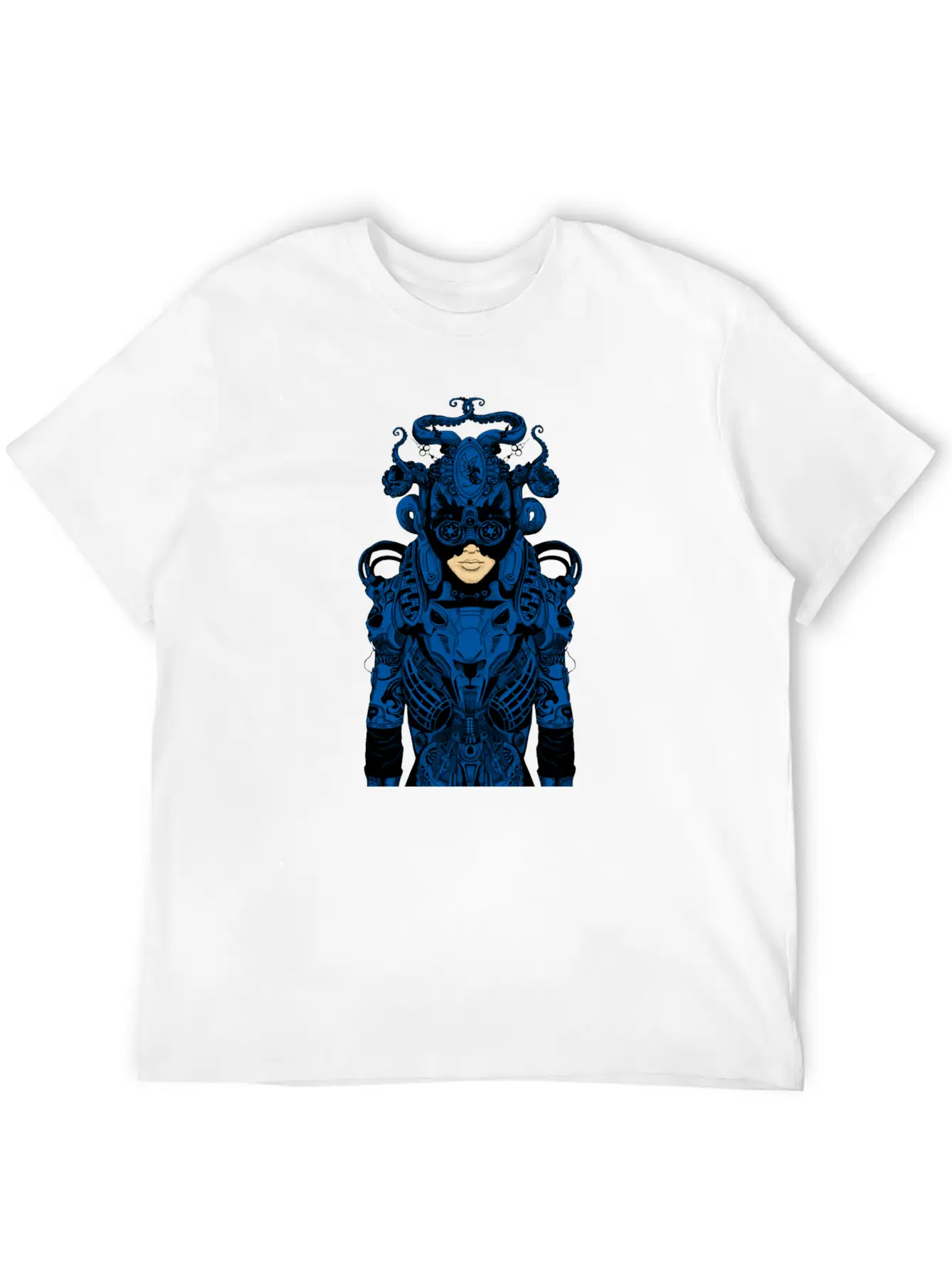 Outfit Of The Day Blue Casual Graphic T-Shirt – Simple And Comfortable Daily Wear